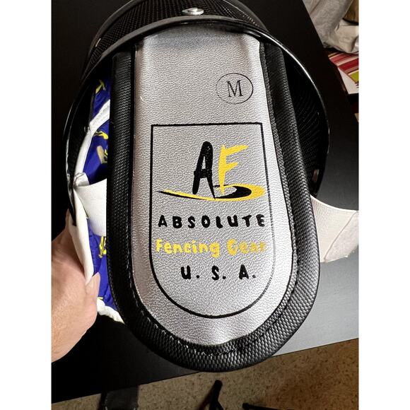 Absolute Fencing Gear 11001 Standard 3W Mask sized M - Picture 7 of 8